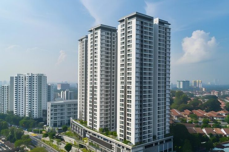 Illustrative render of Mahindra Rainforest, LBS Road, Bhandup West, Mumbai