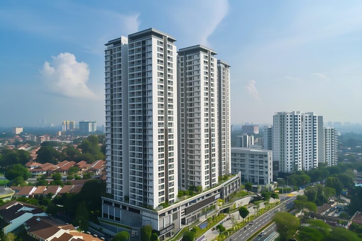 Illustrative render of Sheth Montana, Mulund West, Mumbai