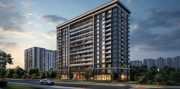Illustrative render of JEM Mininagar, Dahisar East, Mumbai