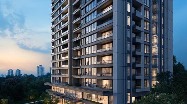 Illustrative apartment render, Kharghar, Navi Mumbai, Mumbai