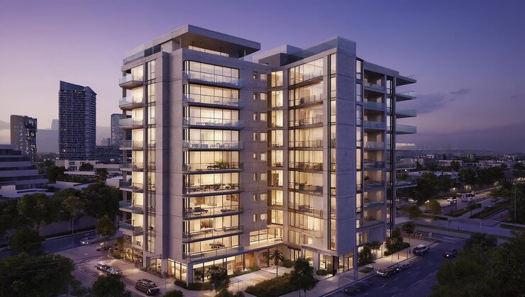Illustrative render of Neminath One Reserve, Borivali West, Mumbai