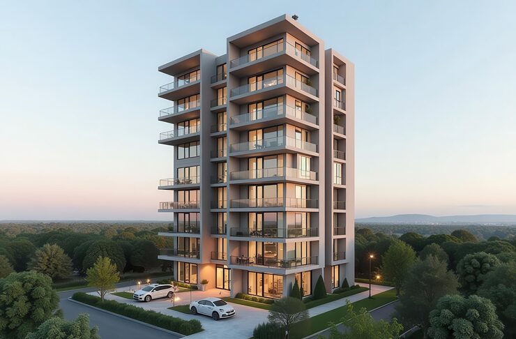 Illustrative render of Runwal Woods, Chembur East, Mumbai