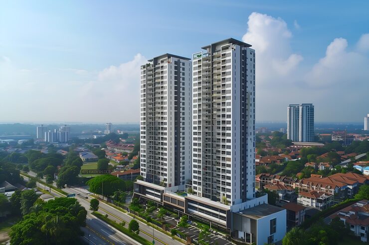 Illustrative render of Kumar Mangrove, Bangur Nagar, Goregaon West, Mumbai