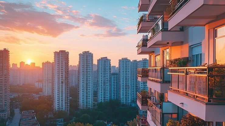 Illustrative render of Veena Celestia, Chandavarkar Lane, Borivali West, Mumbai