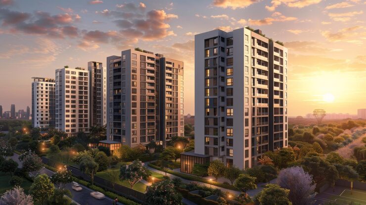 Illustrative apartment render, Nahur, Mulund West, Mumbai