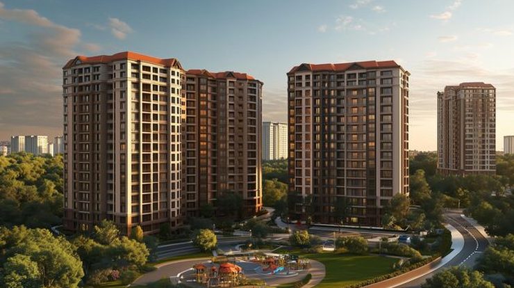 Illustrative render of Ornata Amber, Mankhurd, Mumbai