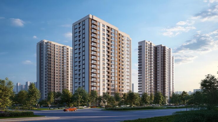 Illustrative apartment render, Mahalaxmi, Mumbai